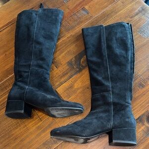 Boden Suede Black Boots